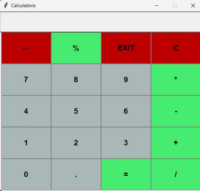 Calculadora básica en Python